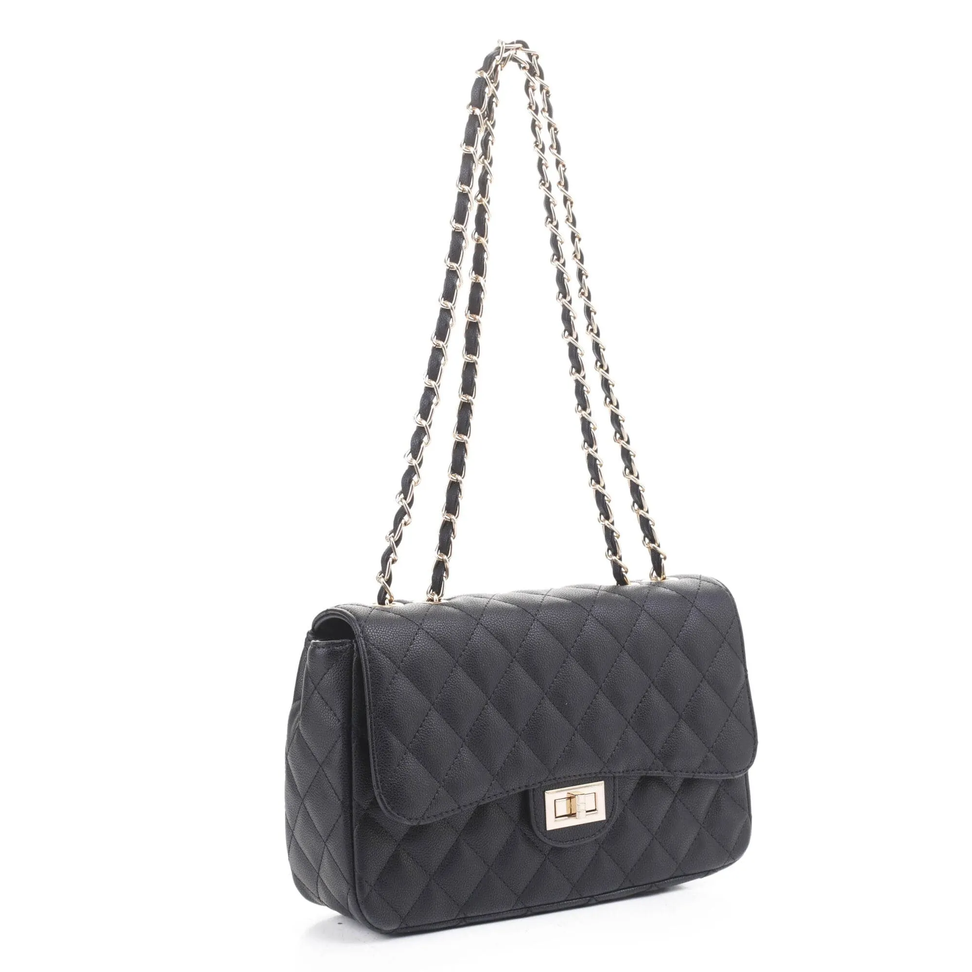 XB20031 Elizabeth Quilted Crossbody Bag